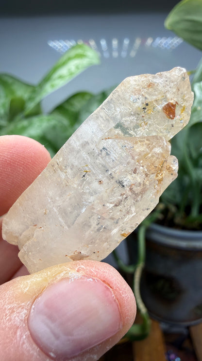 Petroleum Quartz ("Firefly Quartz")- Madirobe, Antsalova District, Melaky, Madagascar