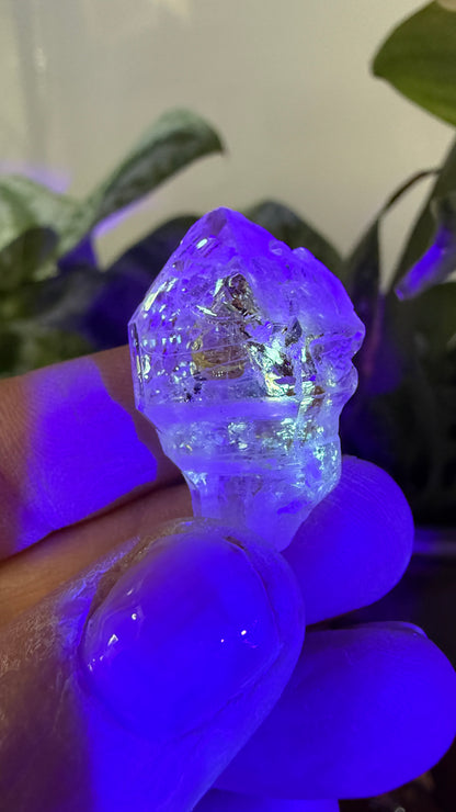 Petroleum Quartz Sceptre ("Firefly Quartz")- Madirobe, Antsalova District, Melaky, Madagascar