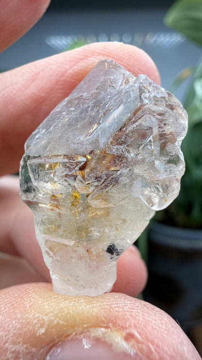Petroleum Quartz Sceptre ("Firefly Quartz")- Madirobe, Antsalova District, Melaky, Madagascar