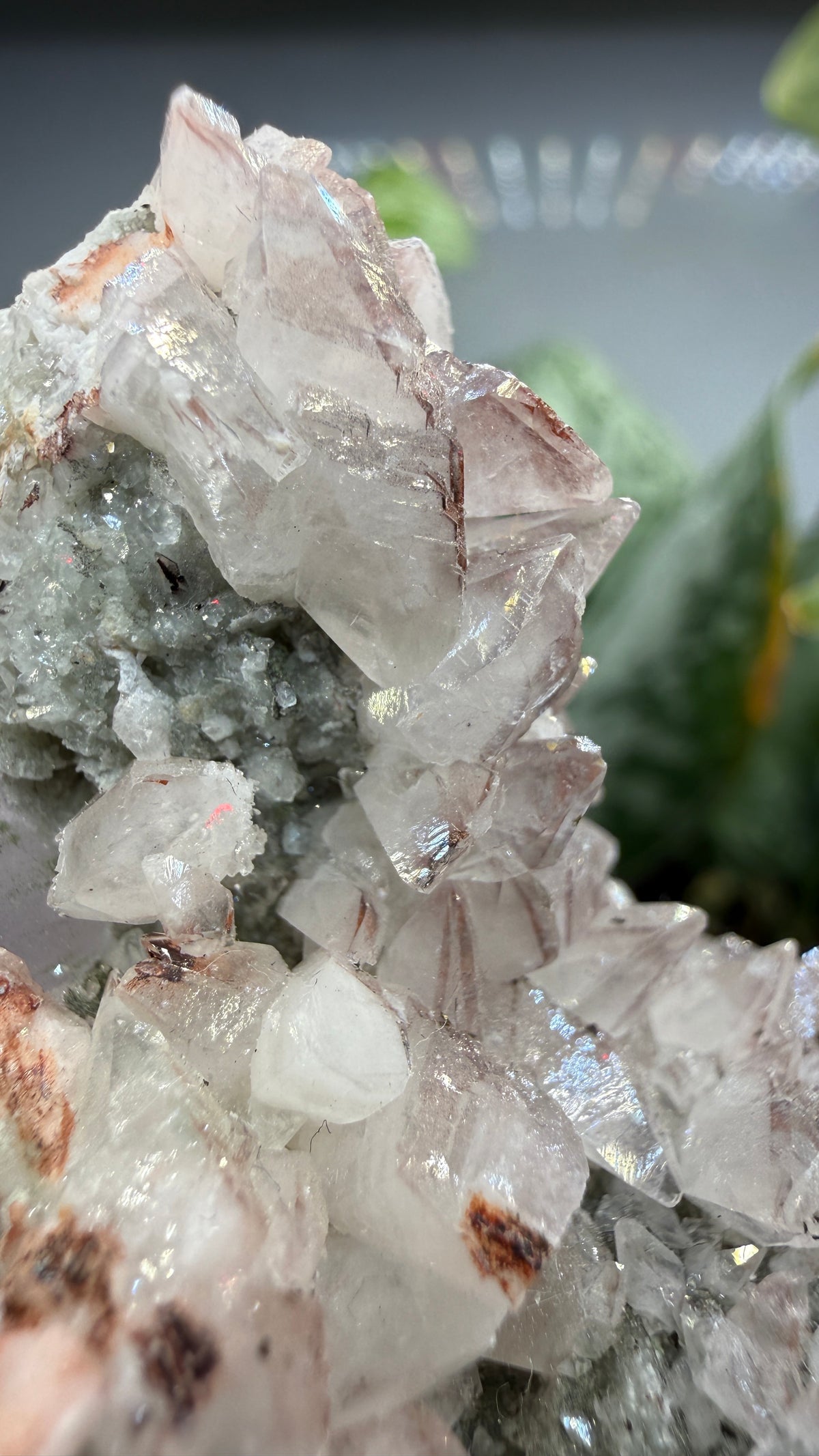 Quartz v. Amethyst, Calcite- Tonglushan Mine, Daye Co., Huangshi Prefecture, Hubei Province, China