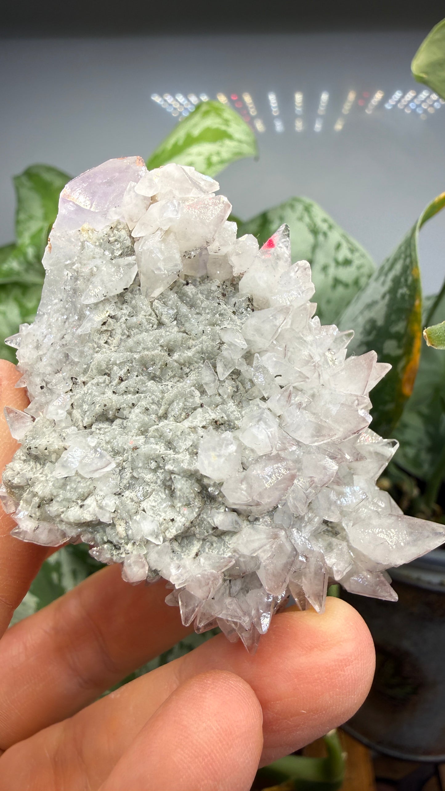 Quartz v. Amethyst, Calcite- Tonglushan Mine, Daye Co., Huangshi Prefecture, Hubei Province, China