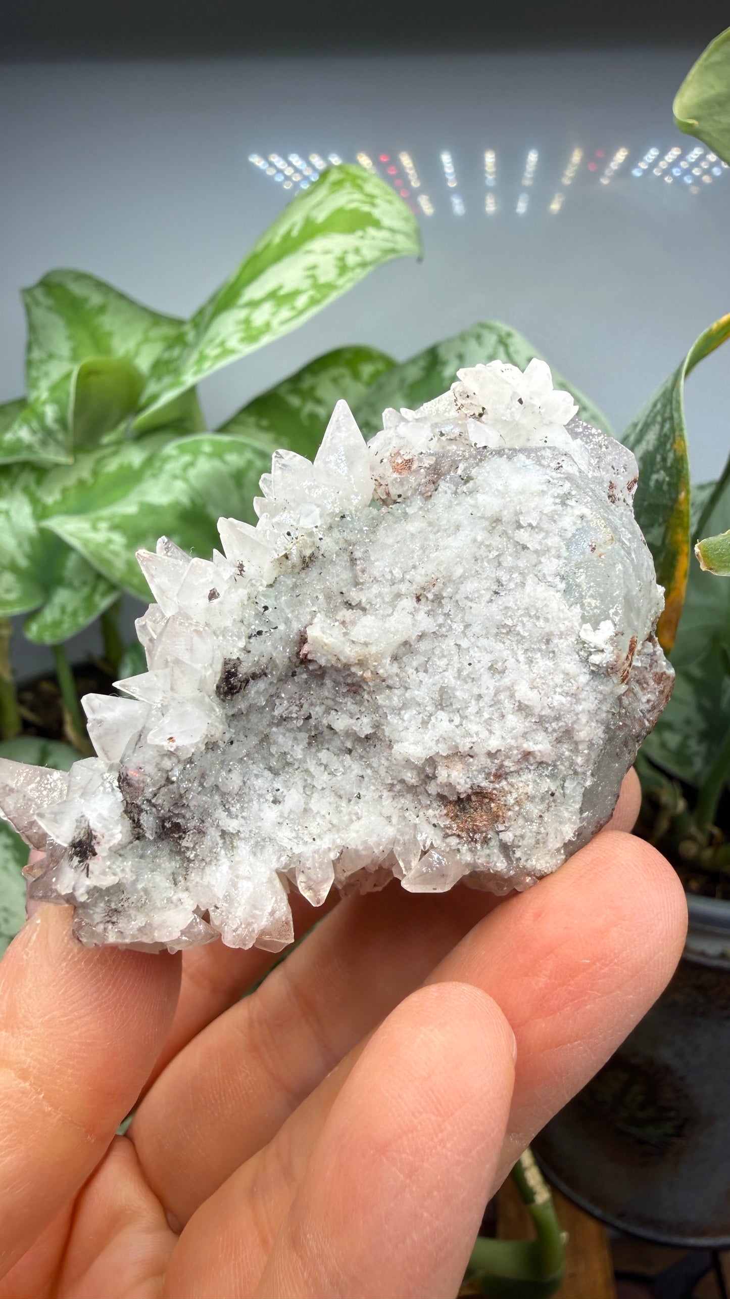 Quartz v. Amethyst, Calcite- Tonglushan Mine, Daye Co., Huangshi Prefecture, Hubei Province, China