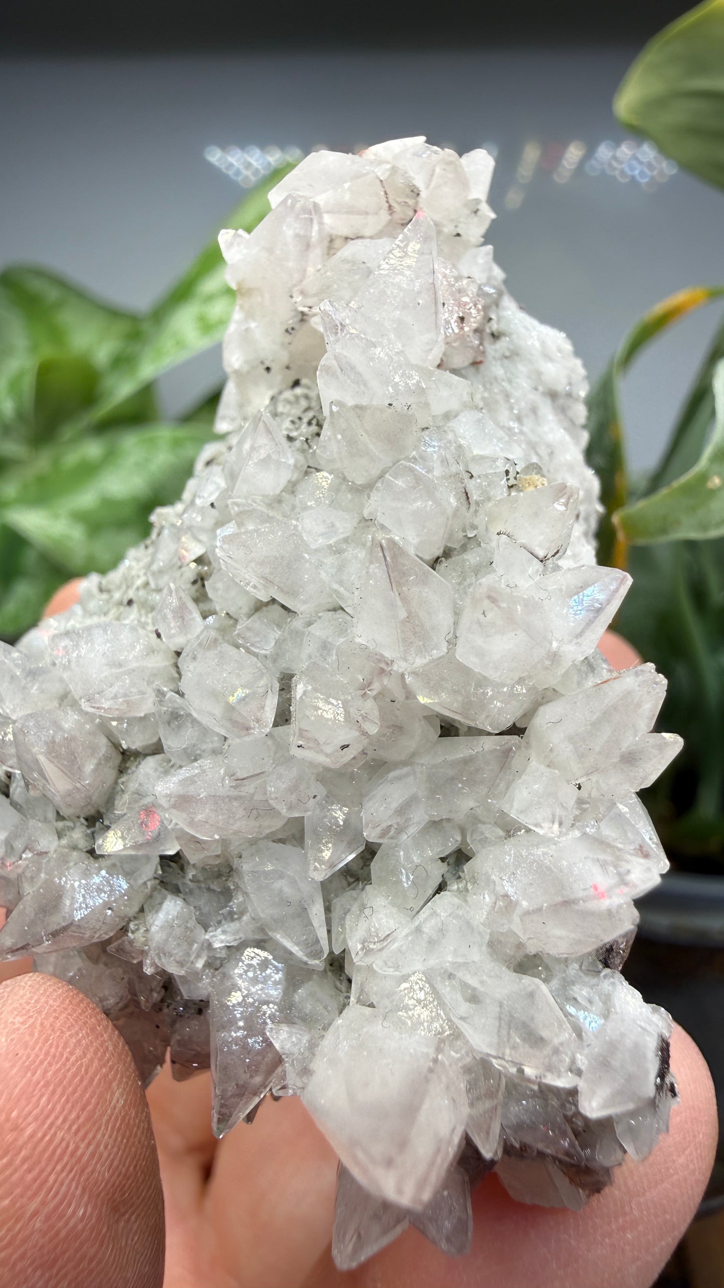 Quartz v. Amethyst, Calcite- Tonglushan Mine, Daye Co., Huangshi Prefecture, Hubei Province, China