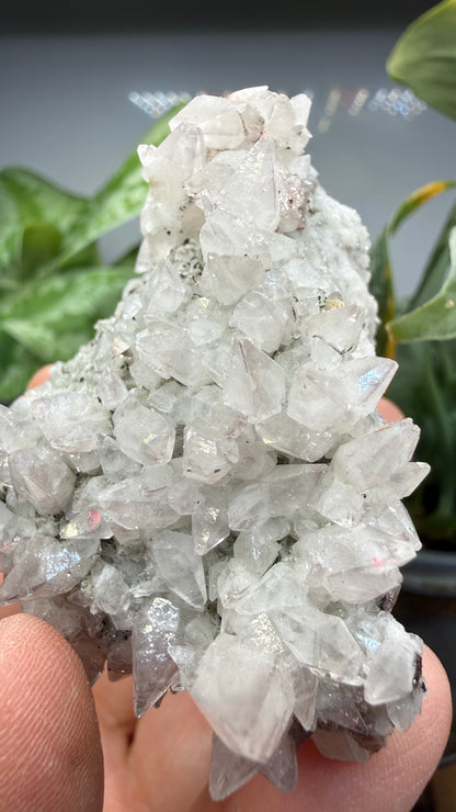 Quartz v. Amethyst, Calcite- Tonglushan Mine, Daye Co., Huangshi Prefecture, Hubei Province, China