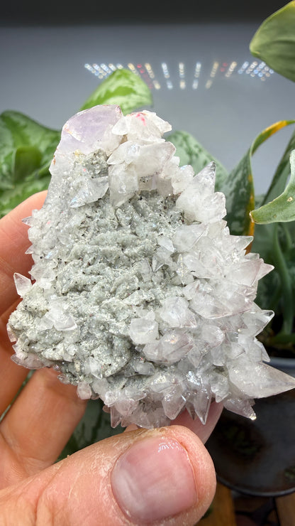 Quartz v. Amethyst, Calcite- Tonglushan Mine, Daye Co., Huangshi Prefecture, Hubei Province, China