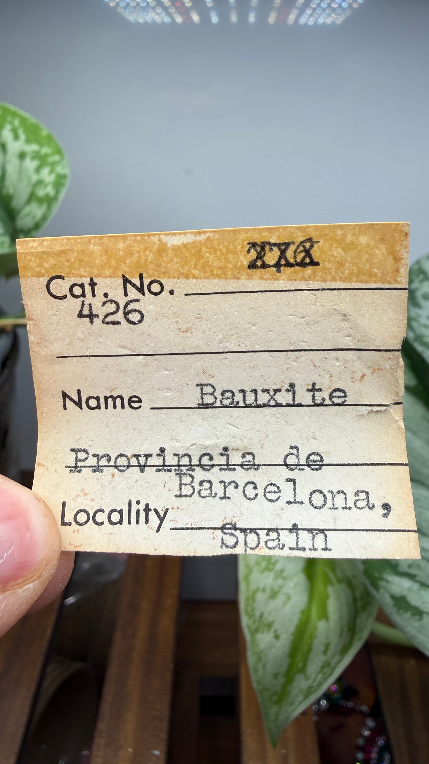 Bauxite- La Llacuna-Mediona area, Barcelona, Catalonia, Spain