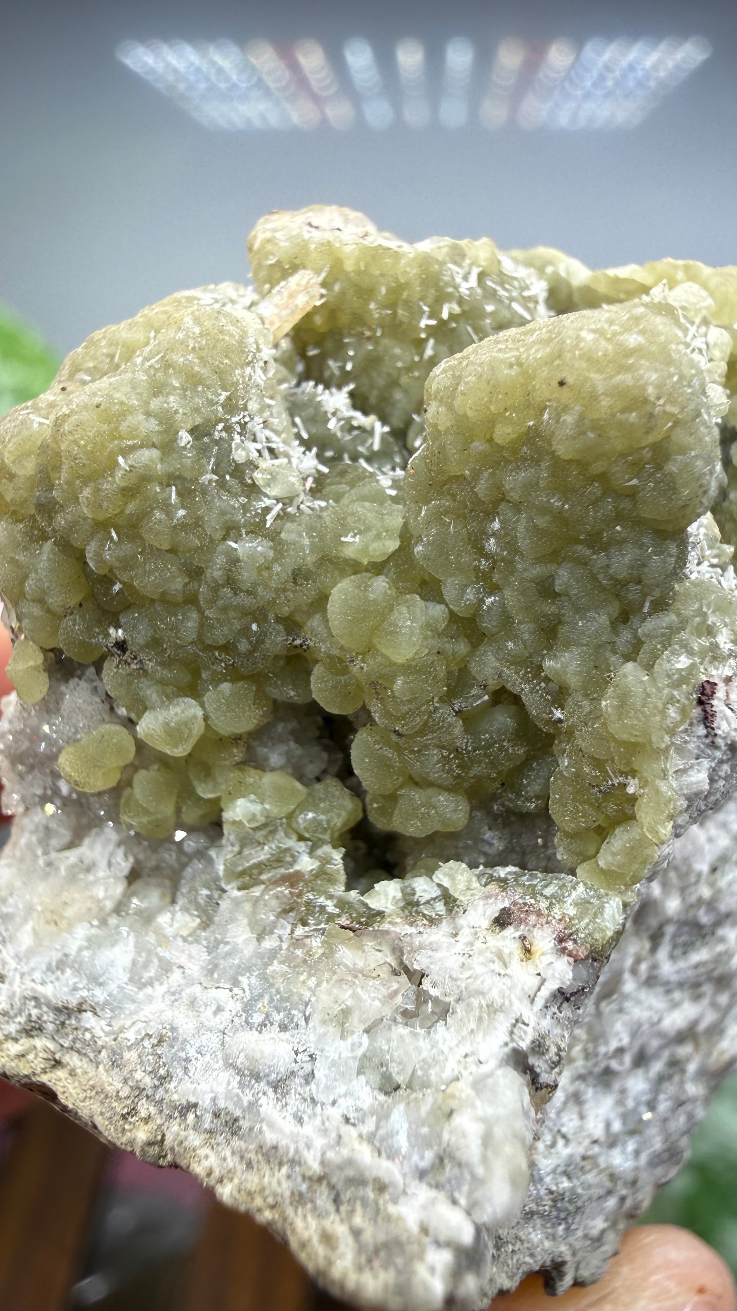 Prehnite, Datolite- Paterson, Passaic County, New Jersey, USA