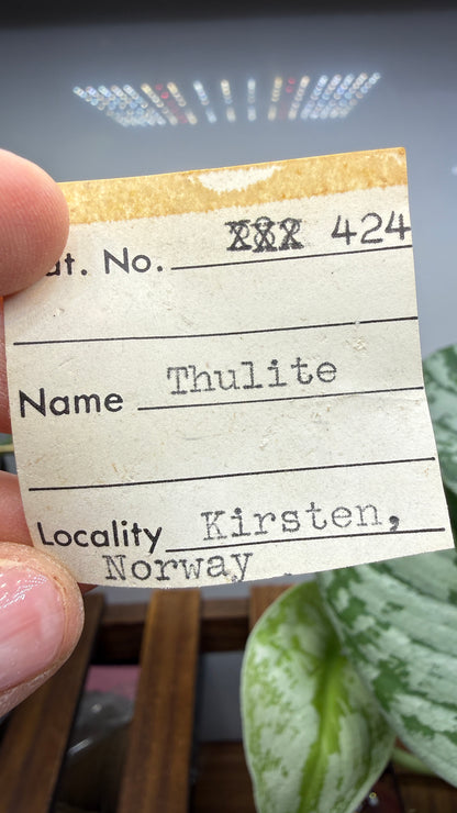 Thulite- Kirsten, Norway