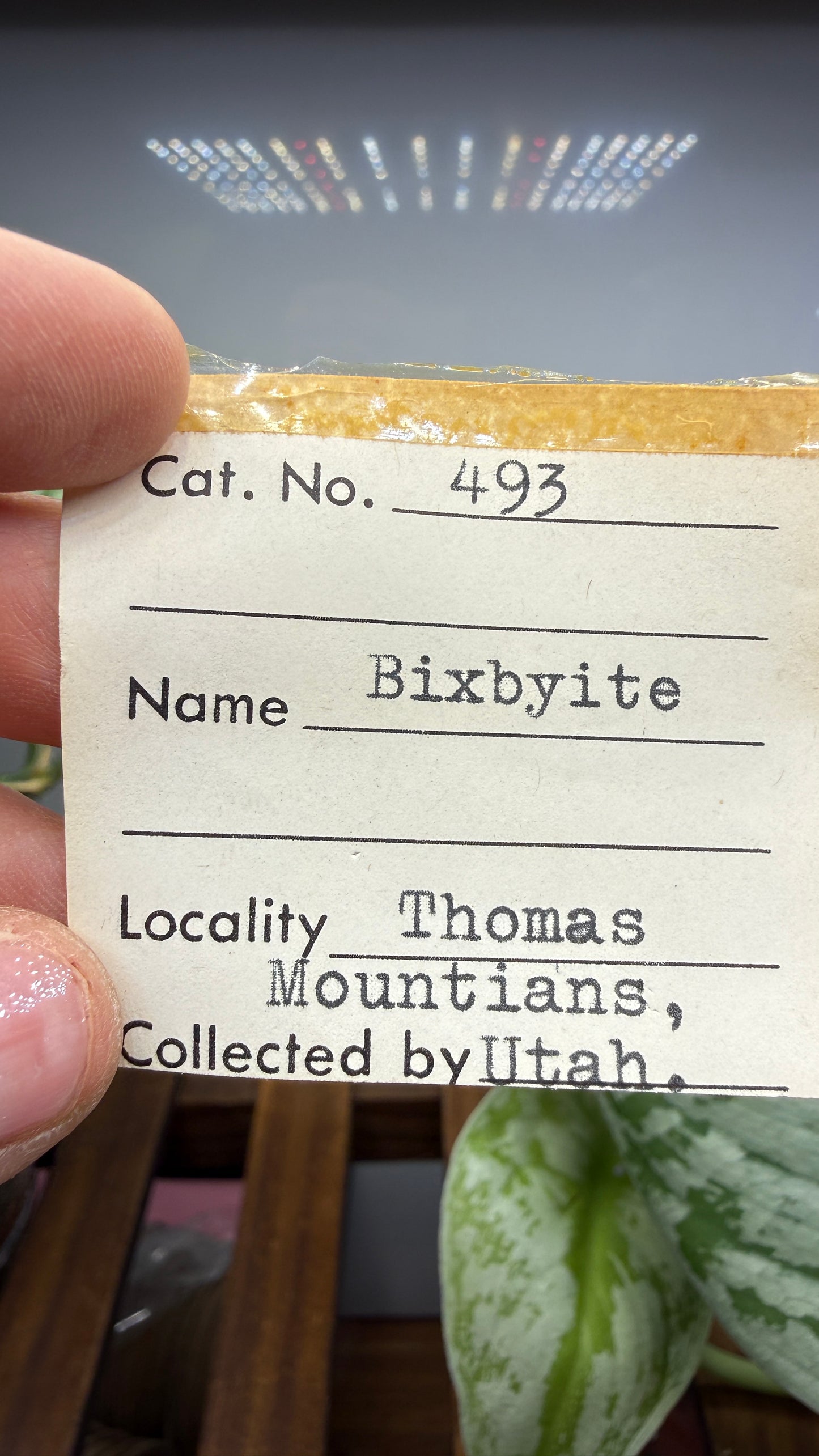 Bixbyite-(Mn)- Thomas Range, Juab County, Utah