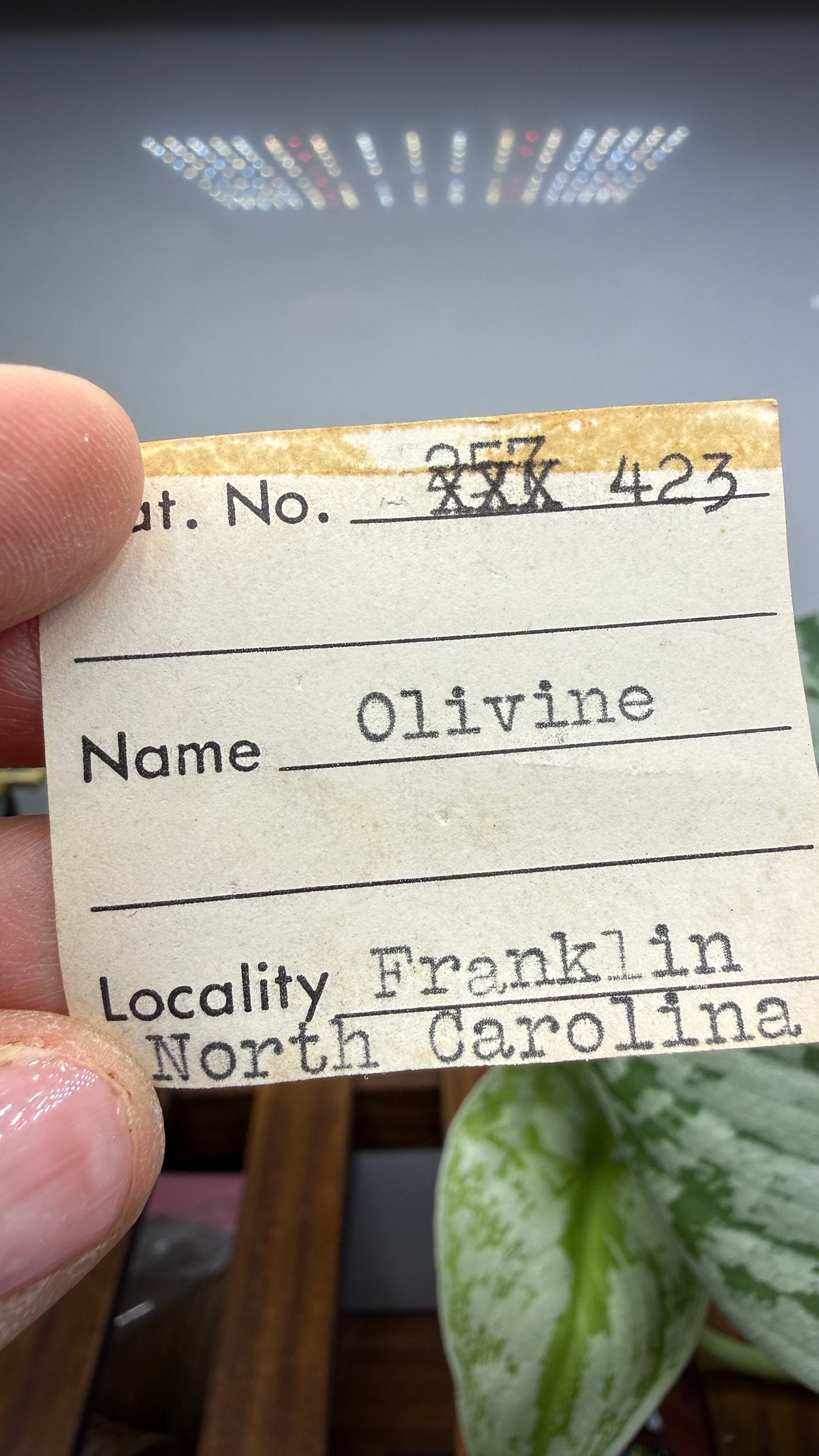 Olivine- Franklin area, Macon County, North Carolina, USA