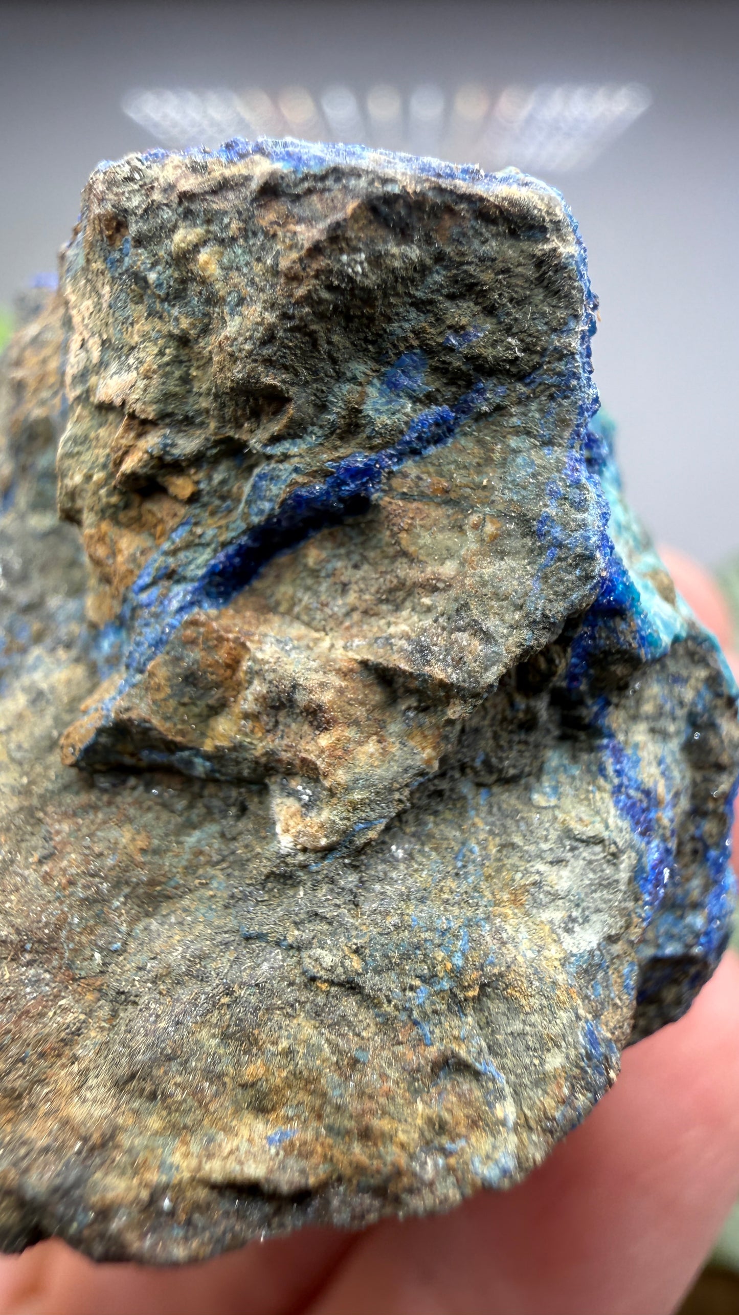Azurite with Malachite- California