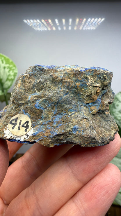 Azurite with Malachite- California