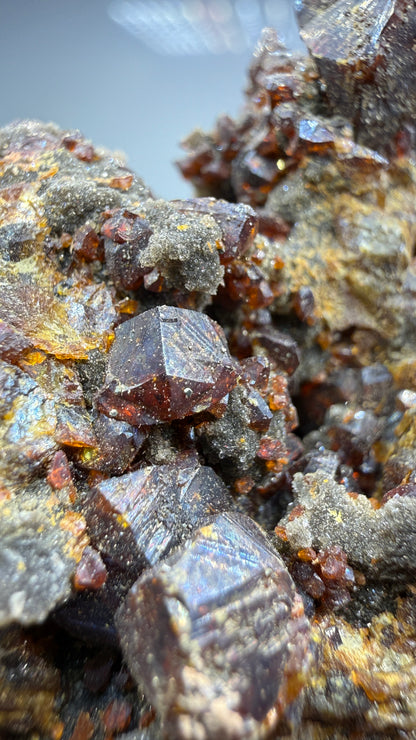 Sphalerite (Ruby Jack)- Tri-State District, Missouri, USA