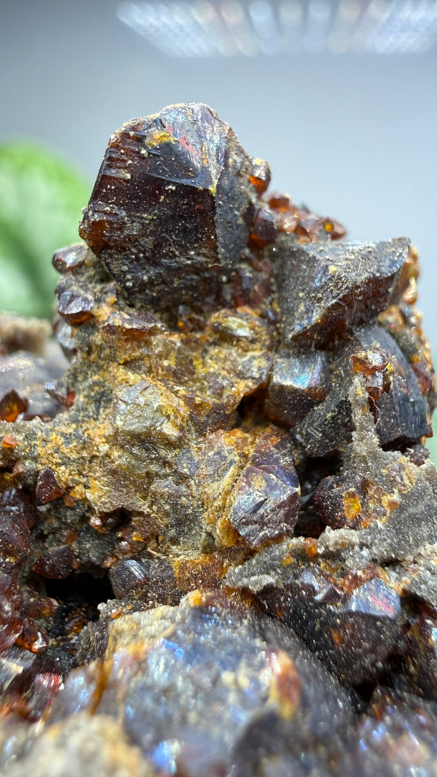 Sphalerite (Ruby Jack)- Tri-State District, Missouri, USA