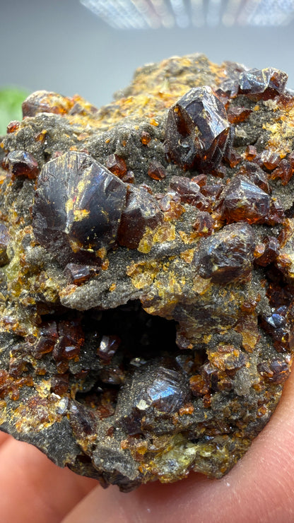 Sphalerite (Ruby Jack)- Tri-State District, Missouri, USA