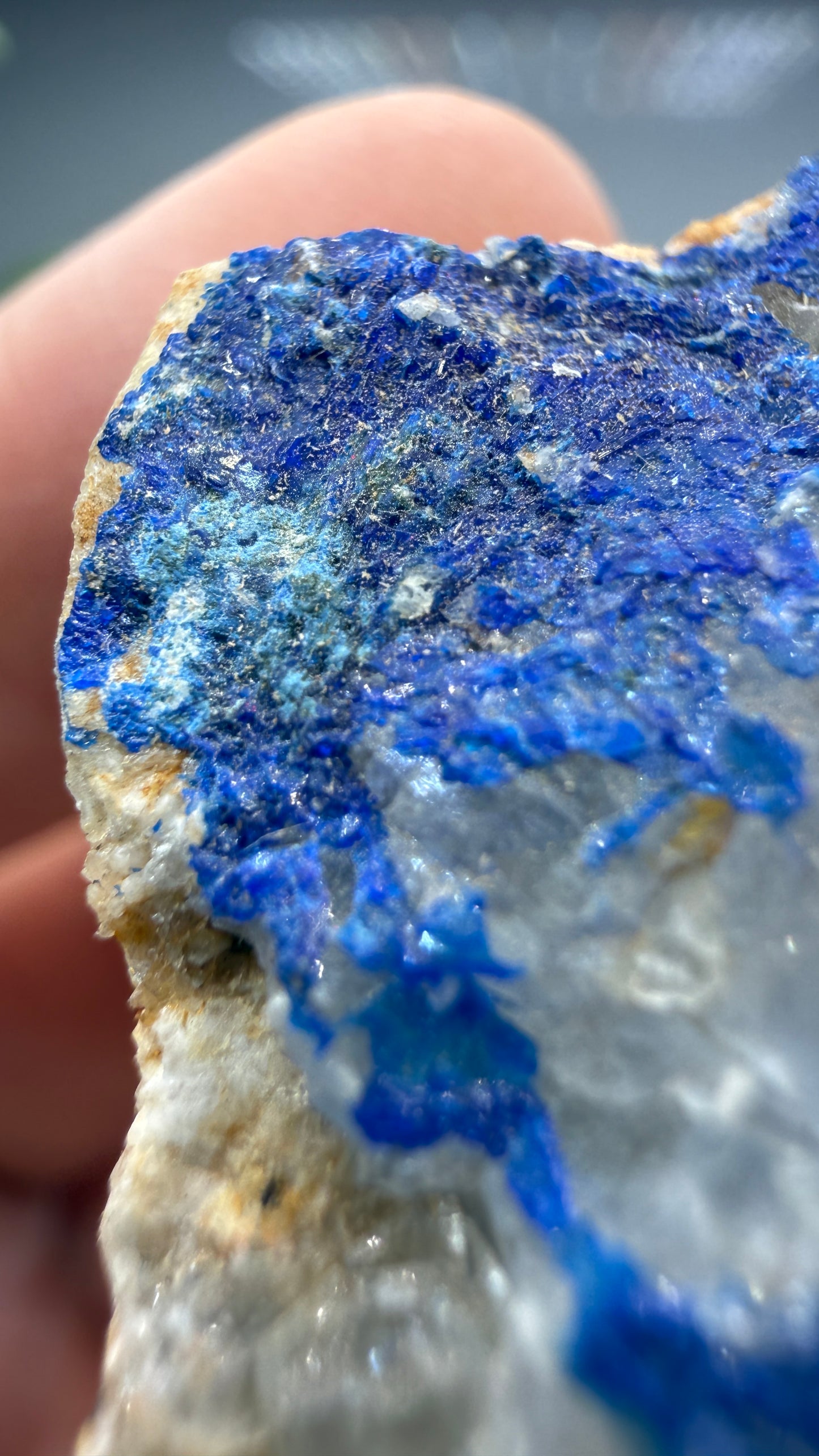 Linarite- Bingham, Hansonburg District, Socorro County, New Mexico, USA
