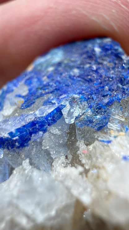Linarite- Bingham, Hansonburg District, Socorro County, New Mexico, USA