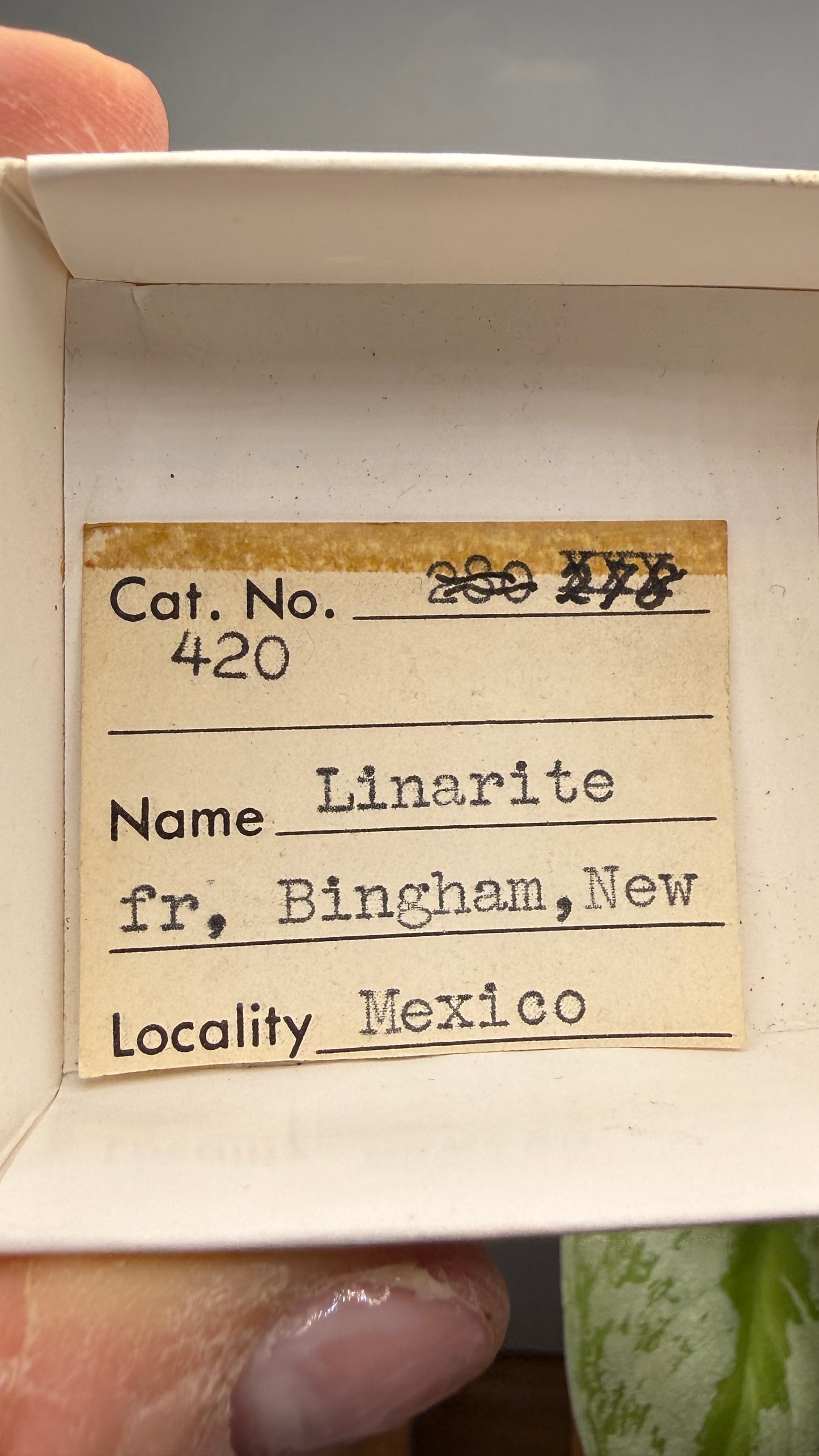 Linarite- Bingham, Hansonburg District, Socorro County, New Mexico, USA