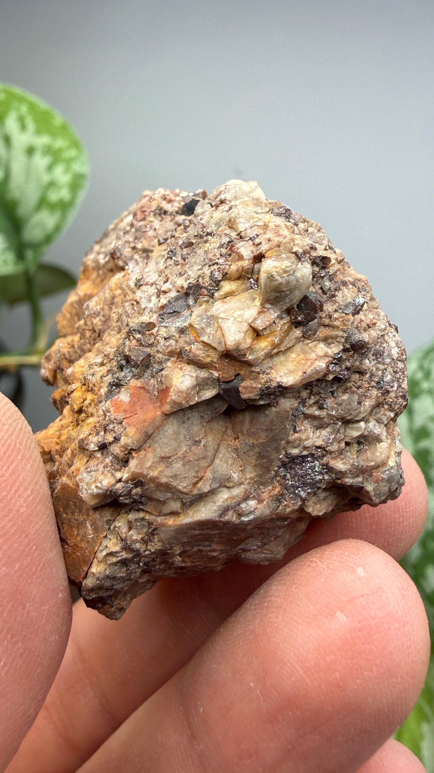 Zircon in Quartz- Indiahoma, Oklahoma