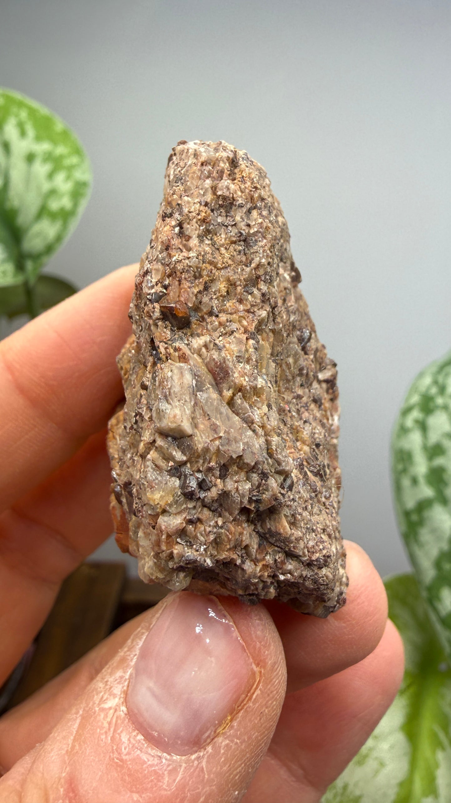 Zircon in Quartz- Indiahoma, Oklahoma