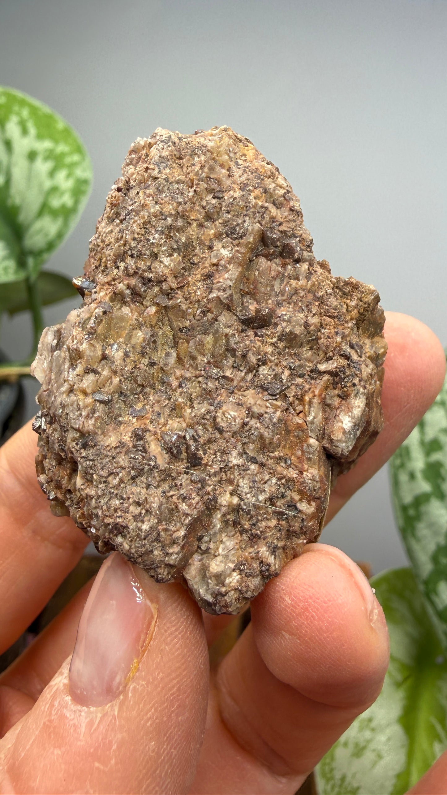 Zircon in Quartz- Indiahoma, Oklahoma