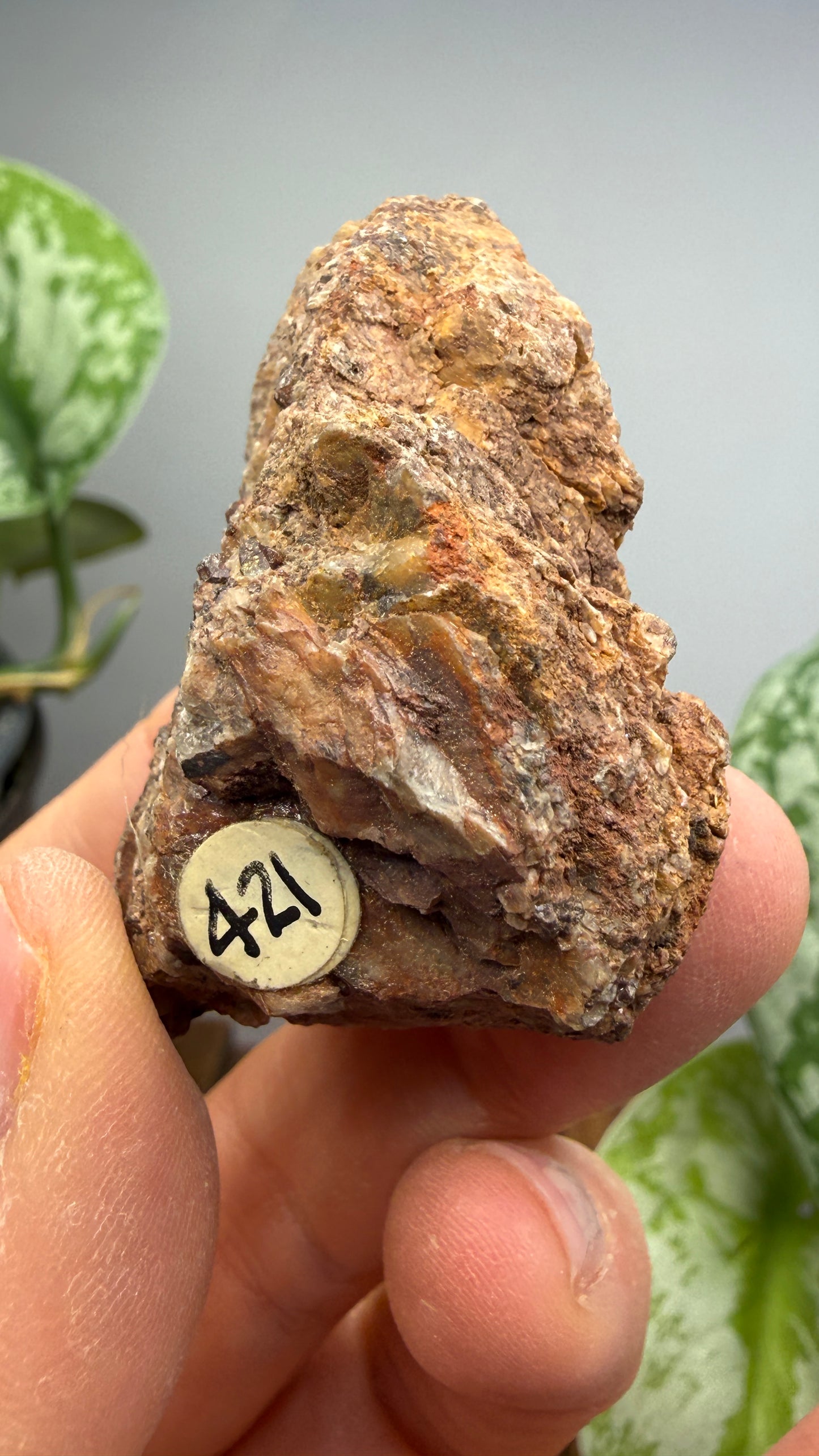 Zircon in Quartz- Indiahoma, Oklahoma