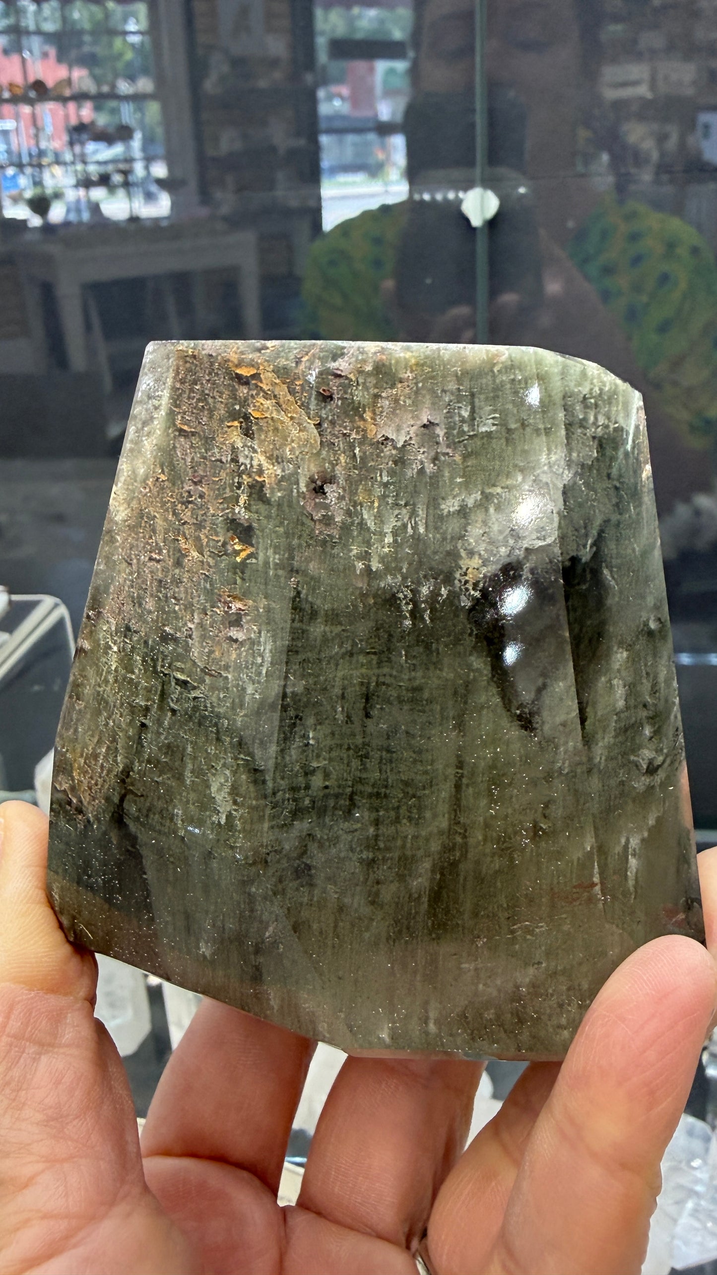 Garden Quartz/Lodolite Freeform