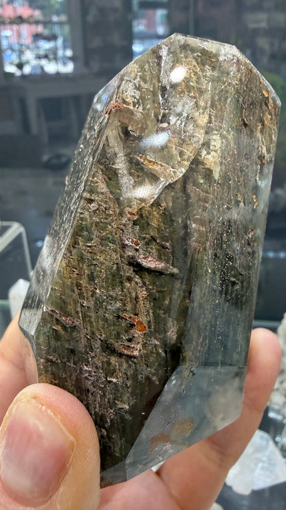Garden Quartz/Lodolite Freeform