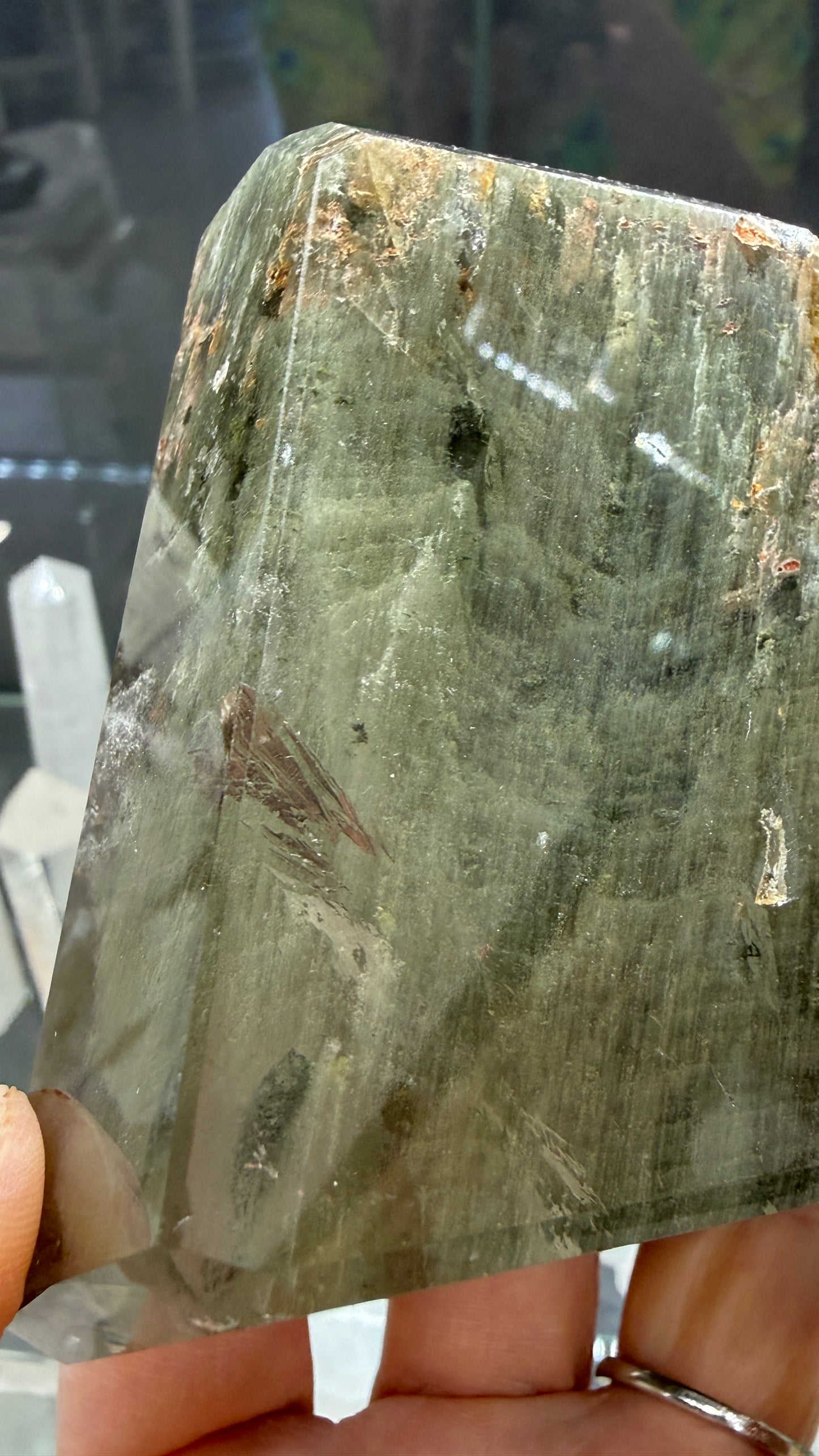 Garden Quartz/Lodolite Freeform