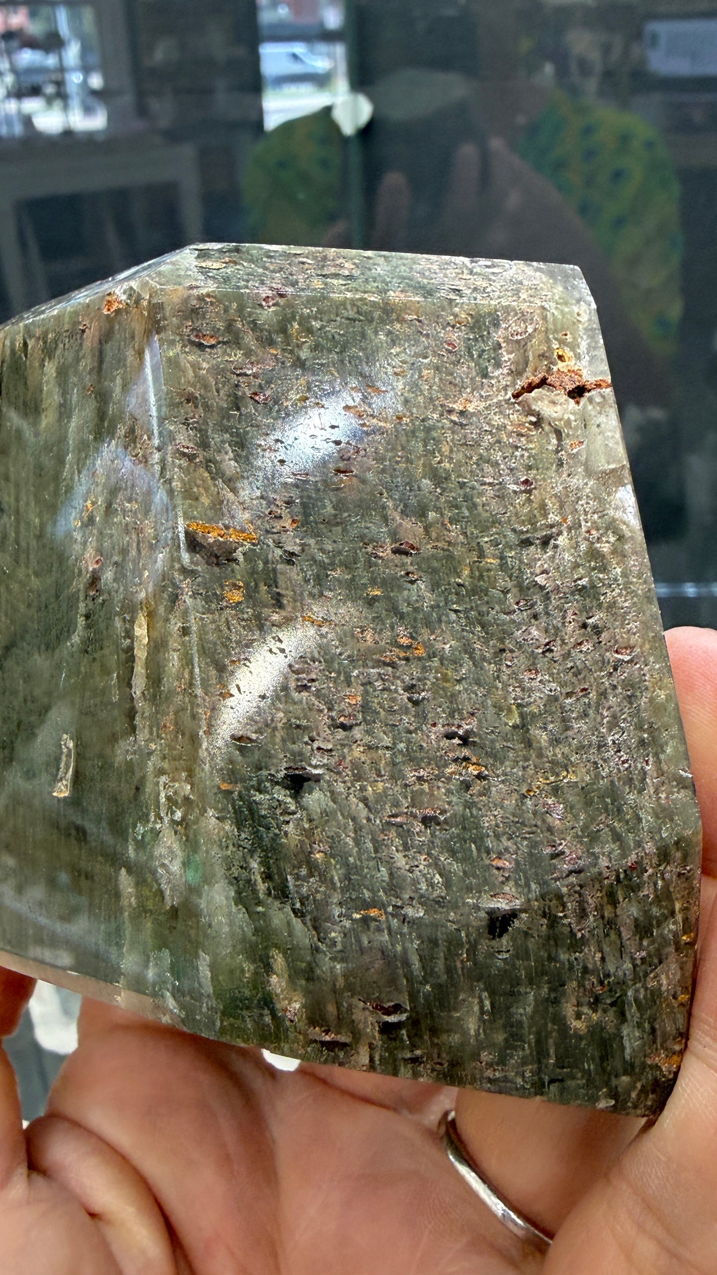 Garden Quartz/Lodolite Freeform