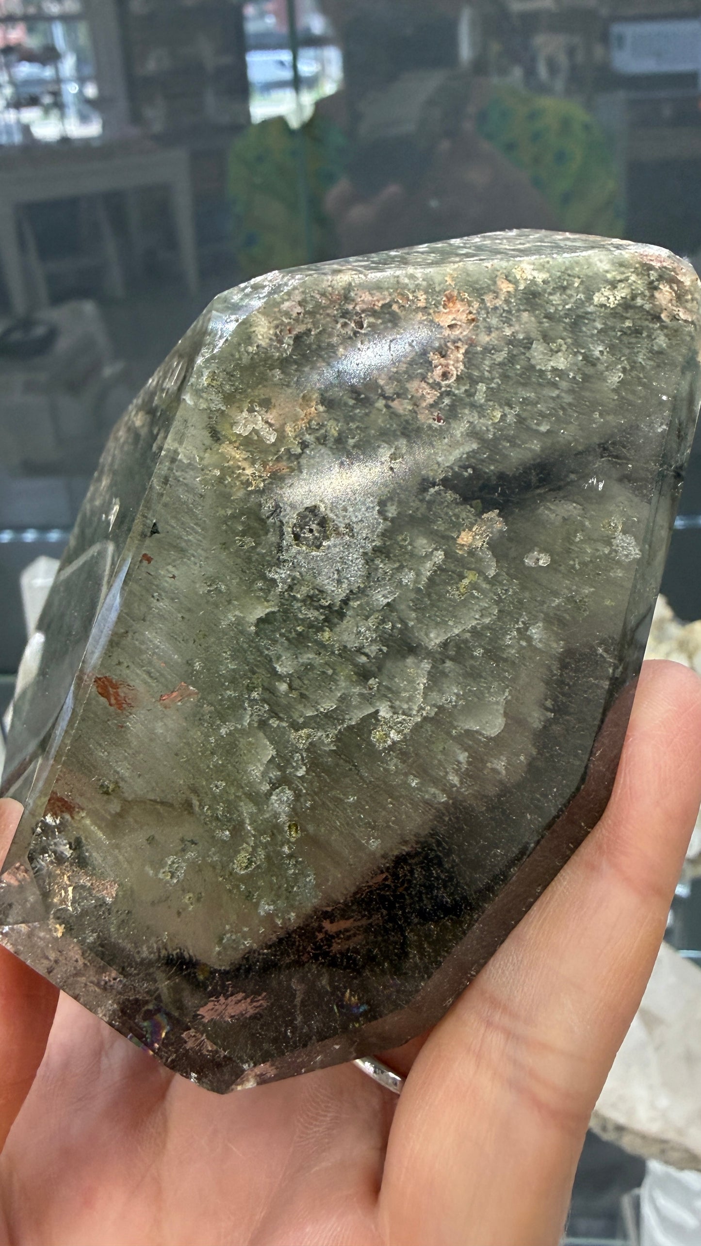 Garden Quartz/Lodolite Freeform