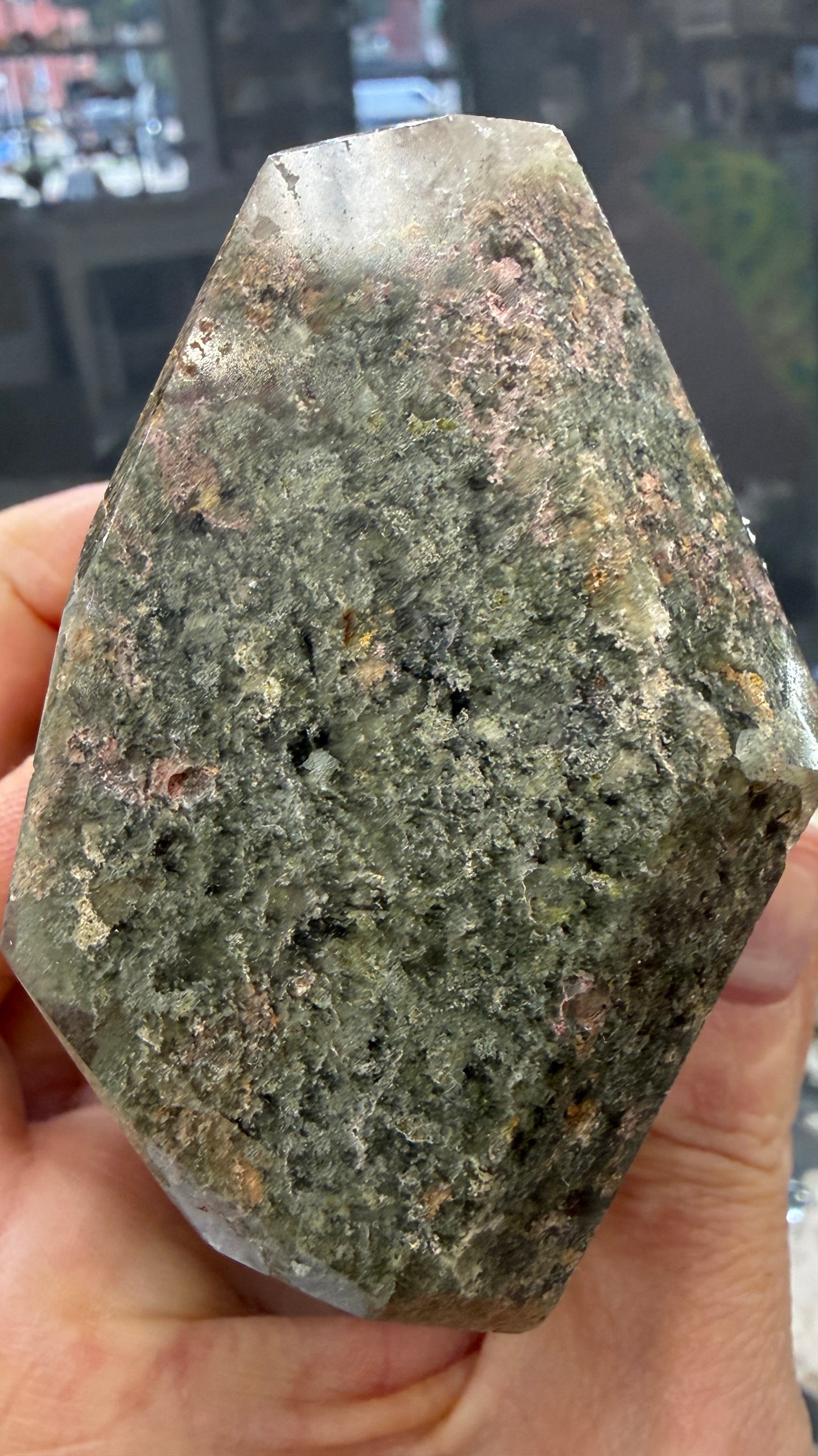 Garden Quartz/Lodolite Freeform