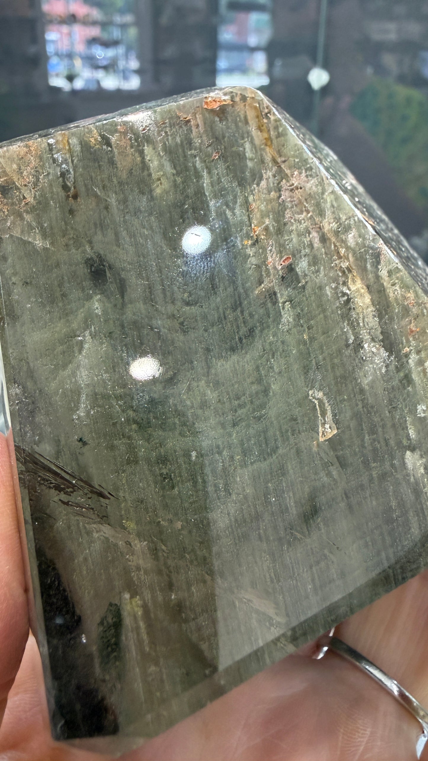 Garden Quartz/Lodolite Freeform