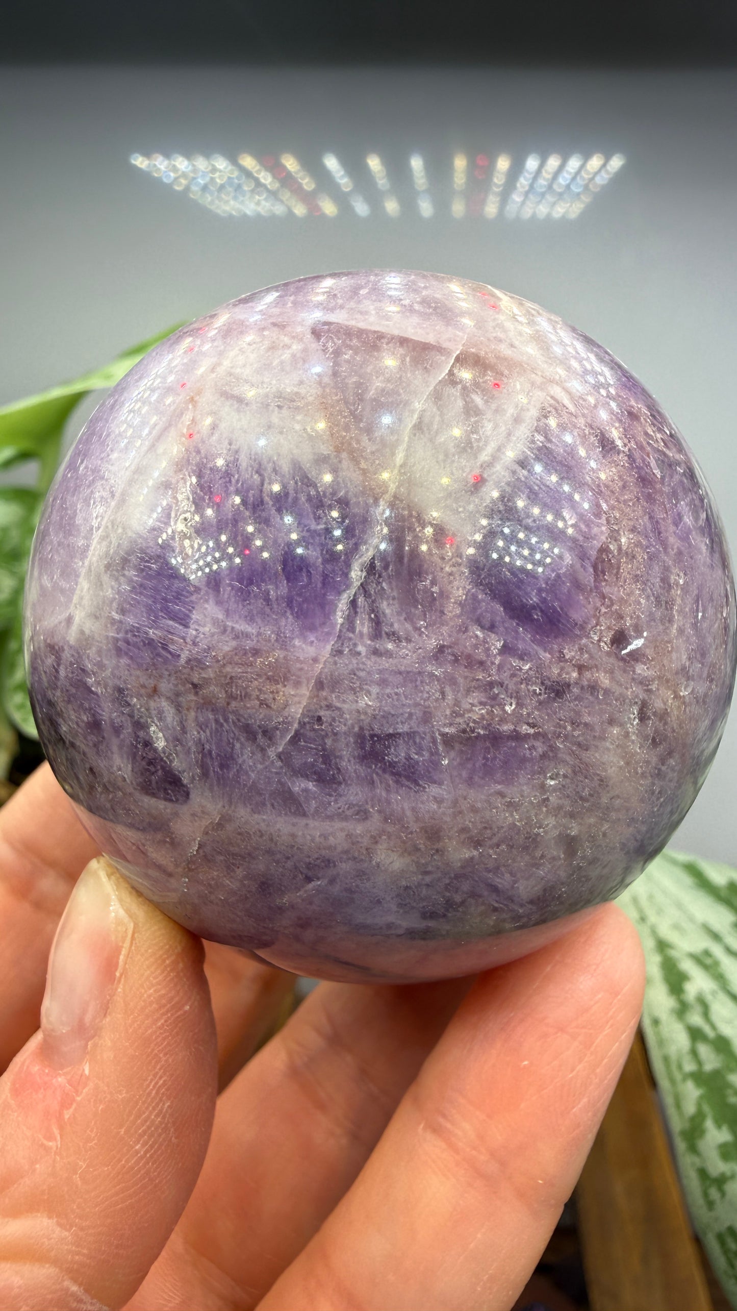 Amethyst Sphere- Brazil- 2.25" inches diameter