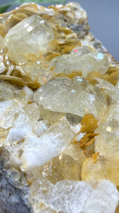 Aquamarine, Muscovite- Pingwu Beryl Mine, Mt Xuebaoding, Mianyang, Sichuan, China