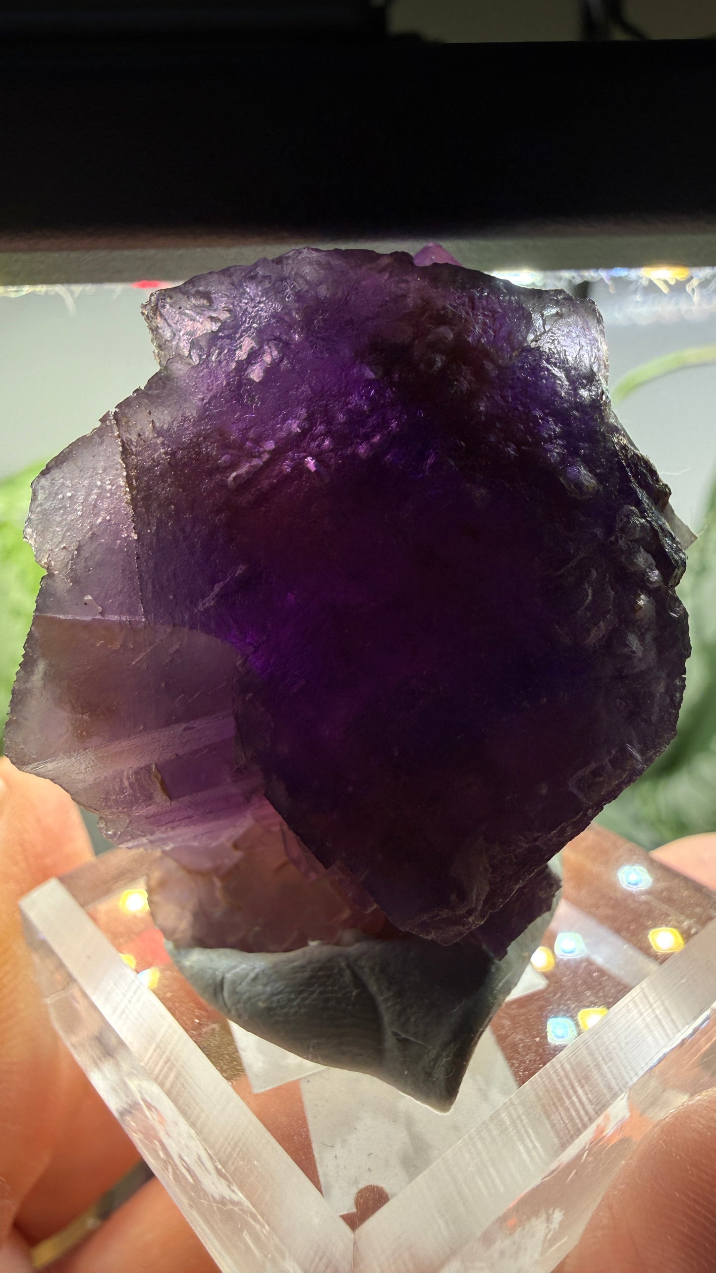 Fluorite (Dissolution)- Cave-in-Rock, Hardin County, Illinois, USA