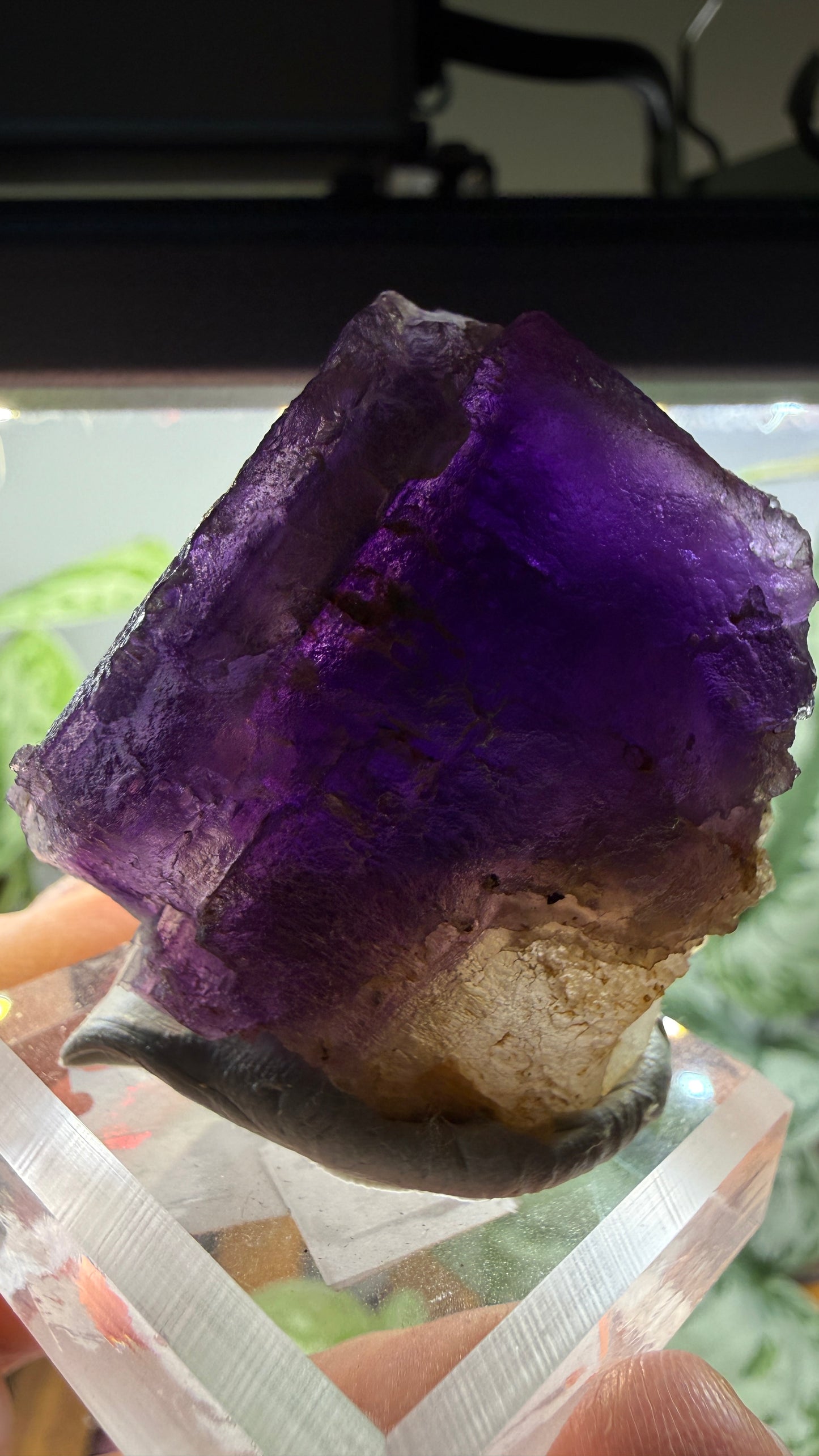Fluorite (Dissolution)- Cave-in-Rock, Hardin County, Illinois, USA
