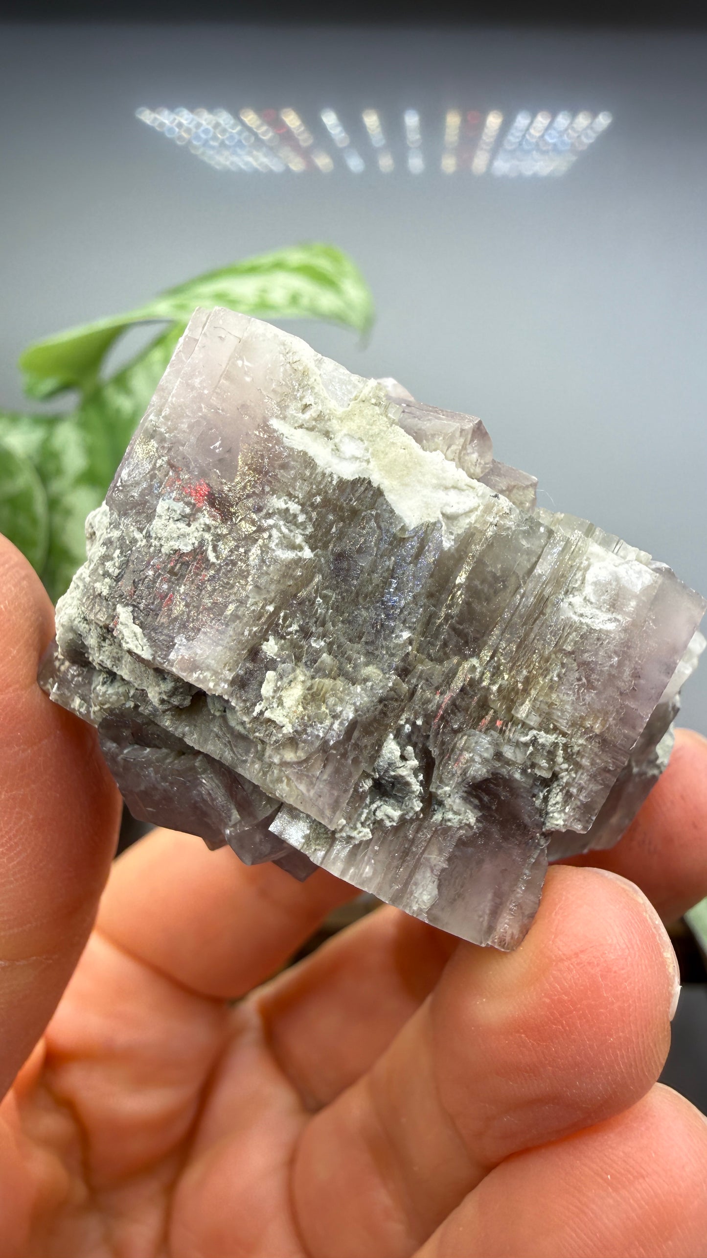 Purple Aragonite- Minglanilla, Cuenca, Castile-La Mancha, Spain