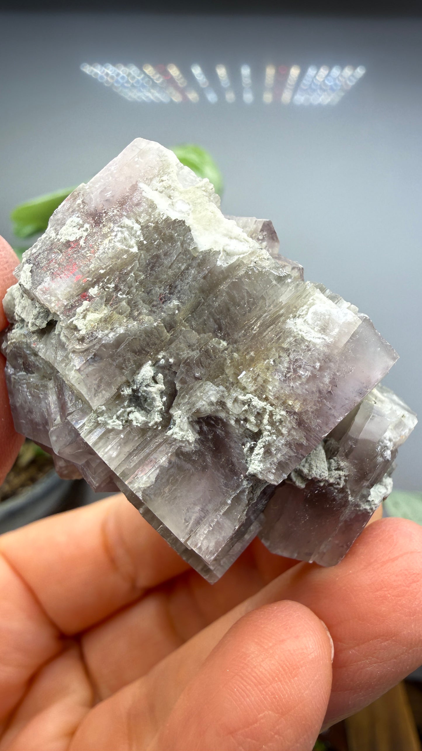 Purple Aragonite- Minglanilla, Cuenca, Castile-La Mancha, Spain