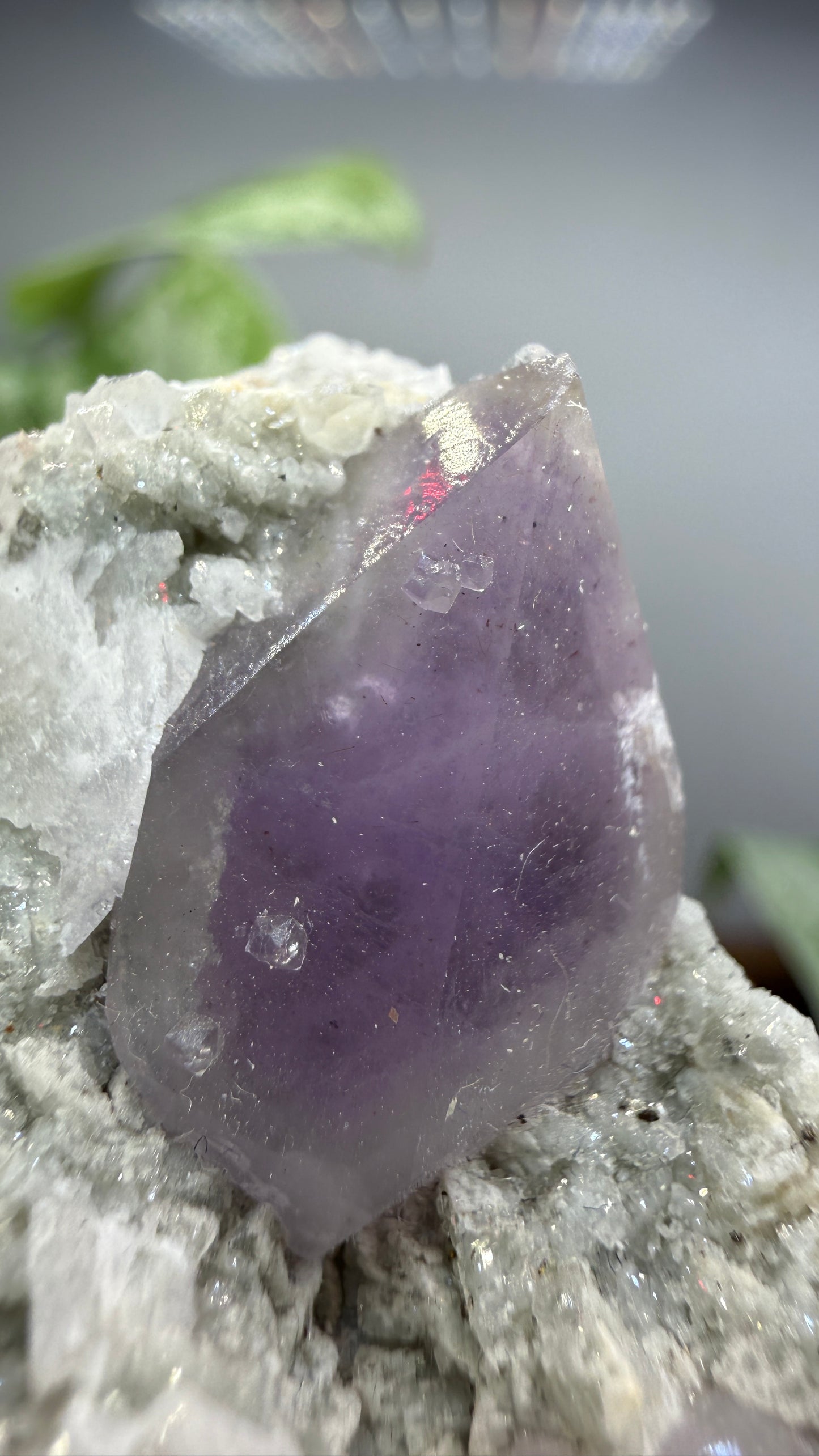 Quartz v. Amethyst, Calcite- Tonglushan Mine, Daye Co., Huangshi Prefecture, Hubei Province, China
