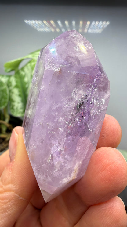 Polished Double-Terminated Amethyst Point