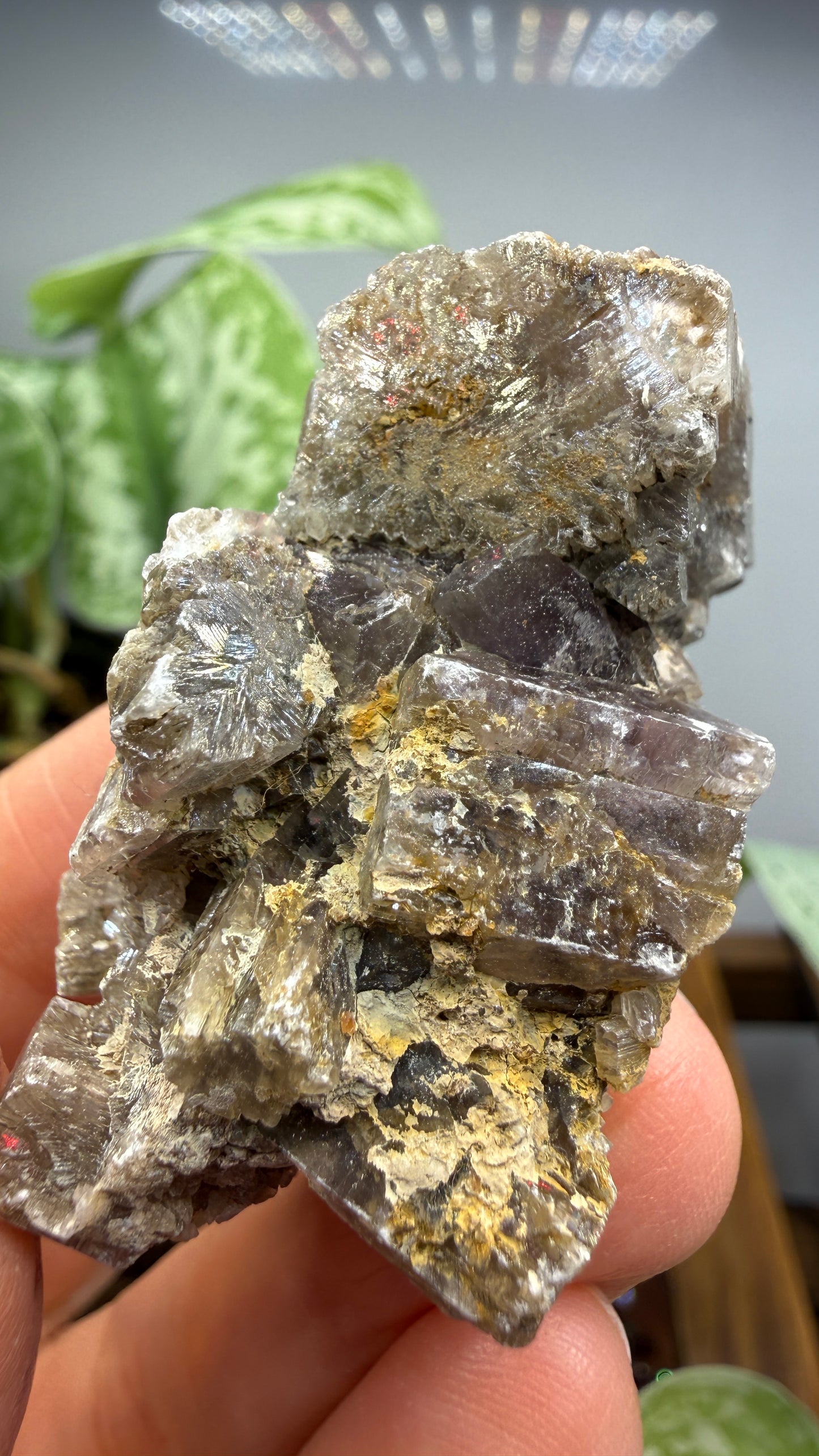Purple Aragonite- Minglanilla, Cuenca, Castile-La Mancha, Spain