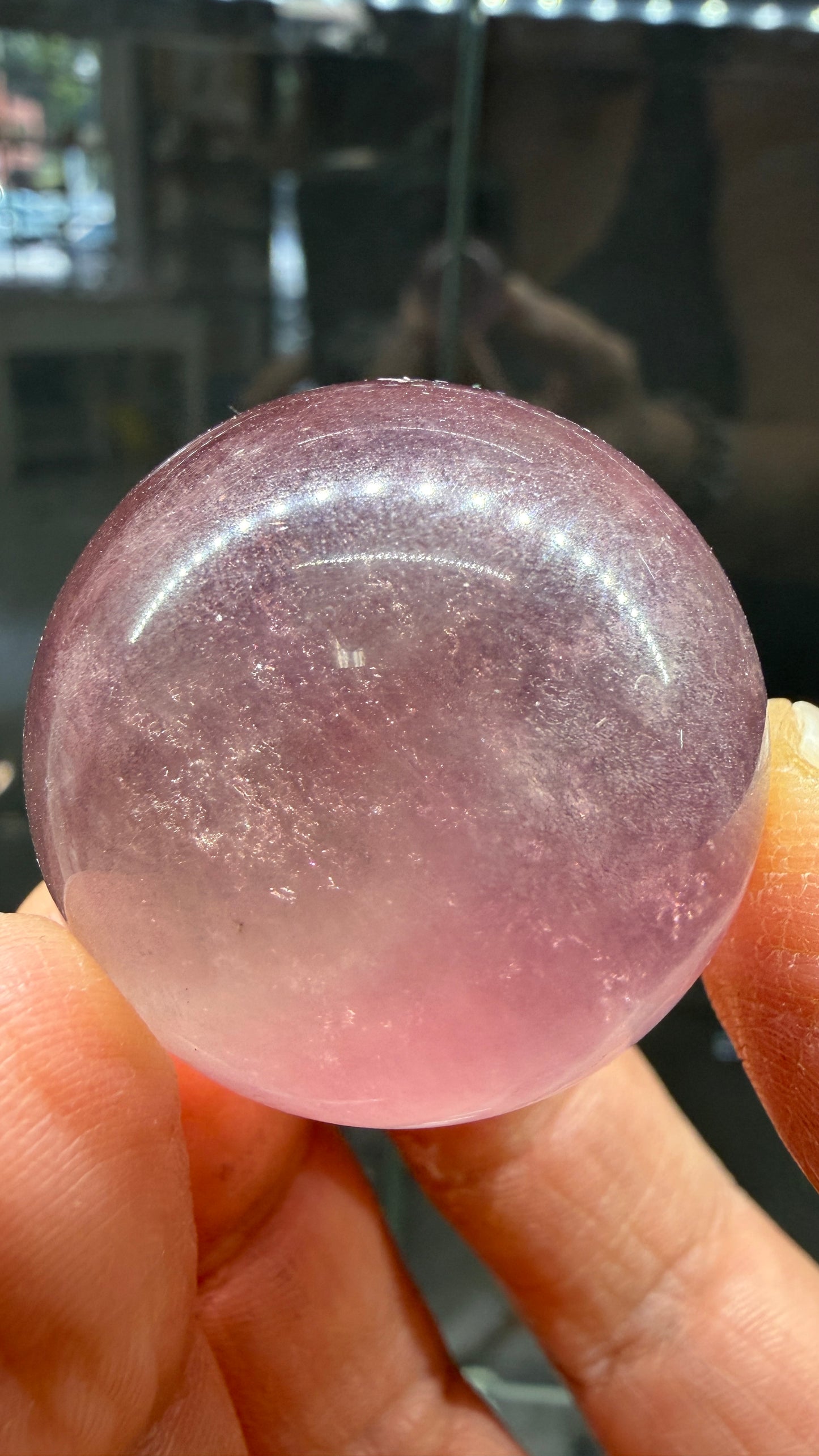 Fluorite Sphere- 1.25 inch diameter