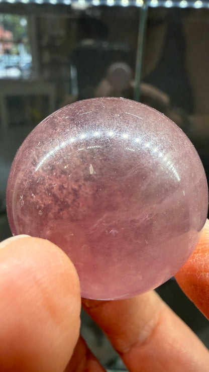 Fluorite Sphere- 1.25 inch diameter