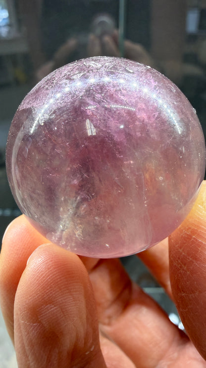 Fluorite Sphere- 1.3 inch diameter