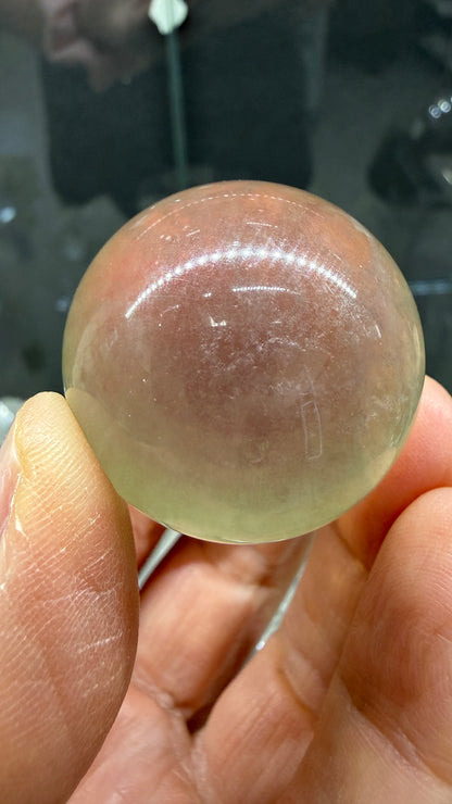 Fluorite Sphere- 1.25 inch diameter