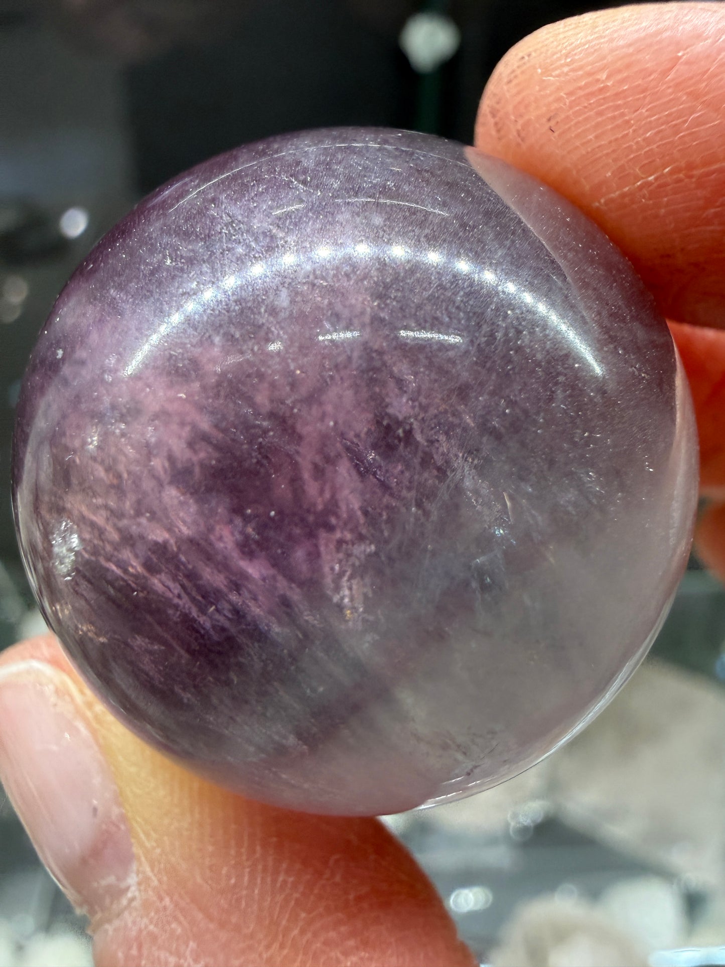 Fluorite Sphere- 1.2 inch diameter