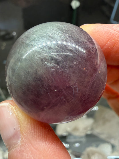 Fluorite Sphere- 1.2 inch diameter