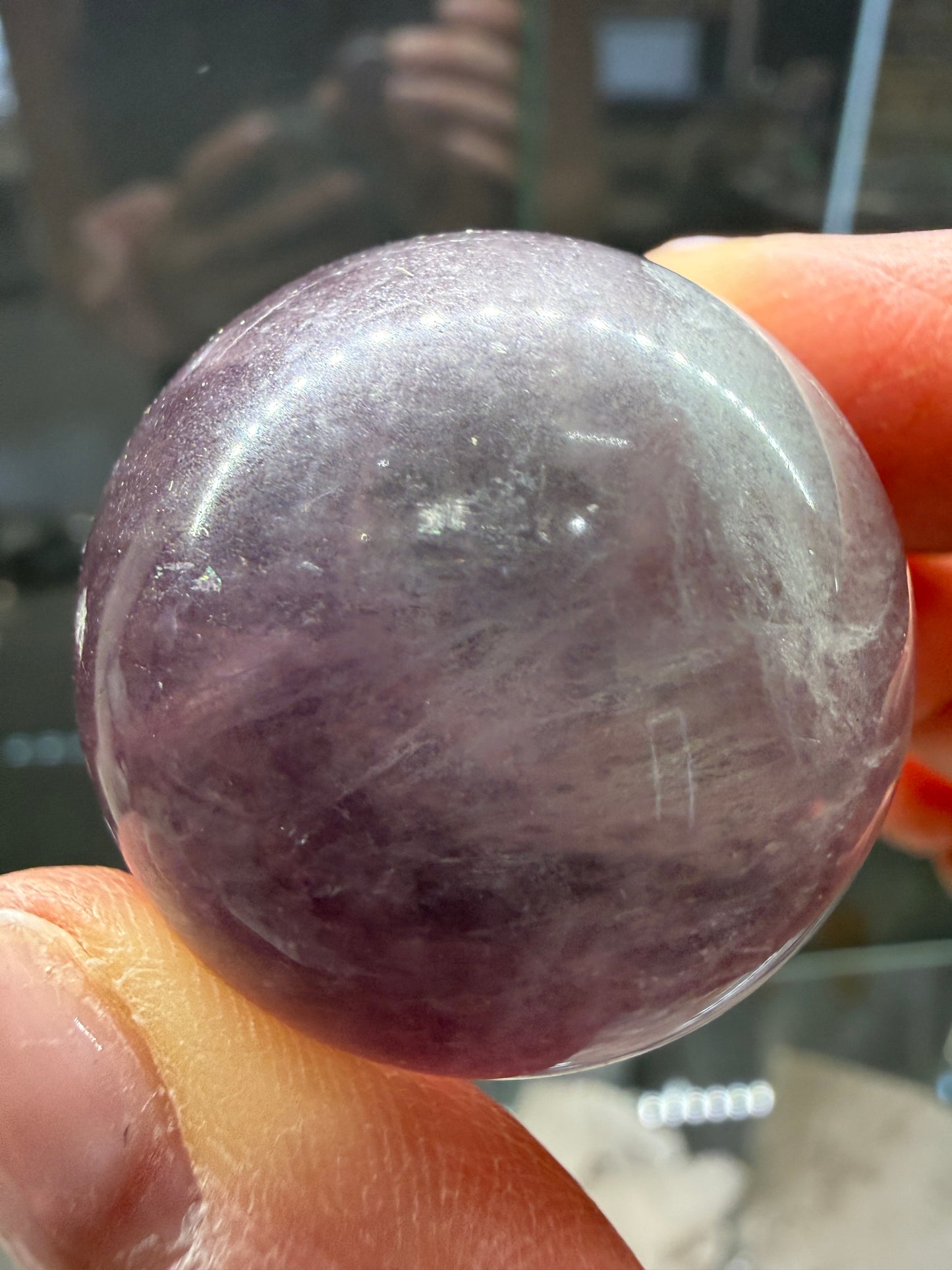 Fluorite Sphere- 1.2 inch diameter