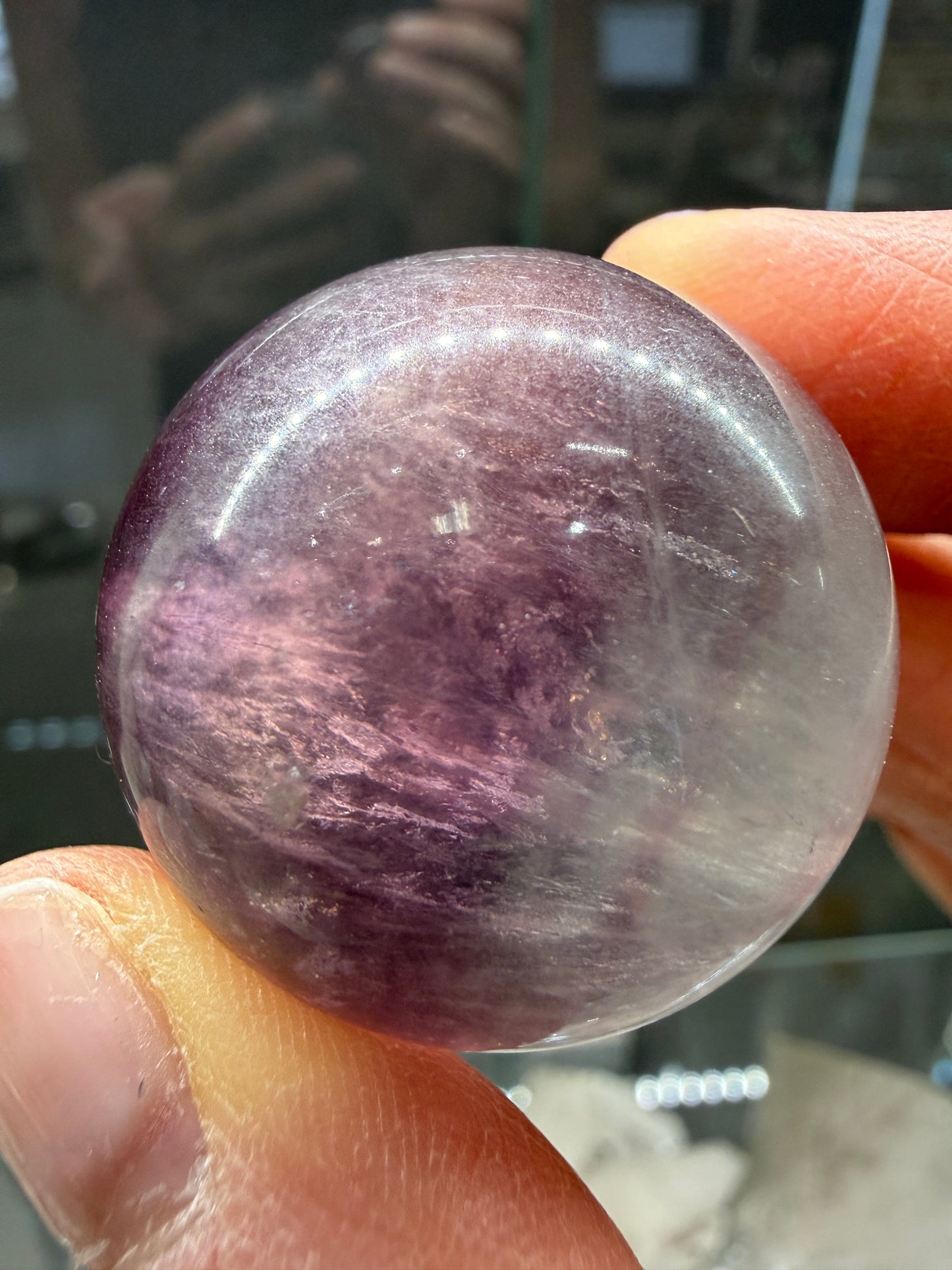 Fluorite Sphere- 1.2 inch diameter